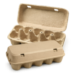 Brauner Eierkarton (10 Eier, 45–70 g)